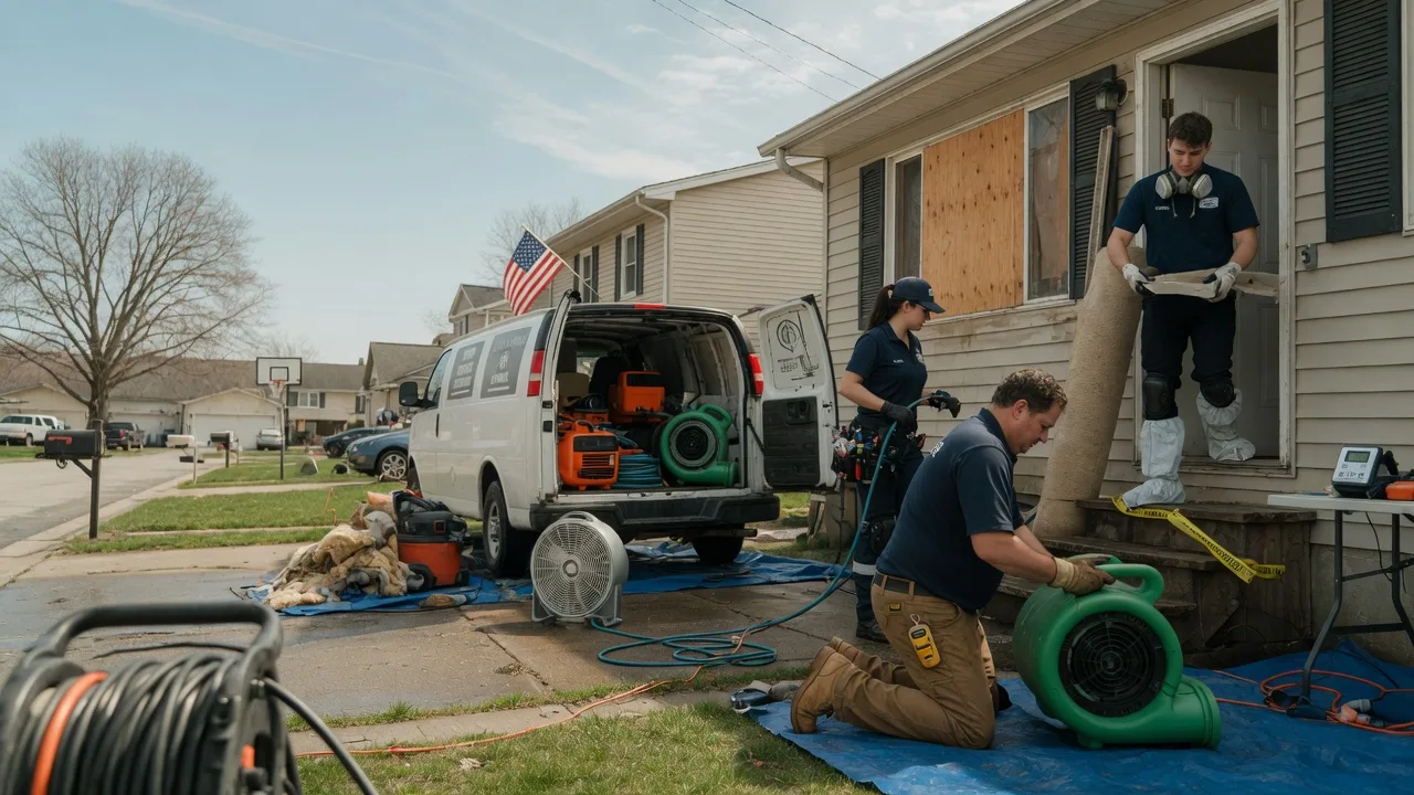 Water Damage Restoration in Akaska, SD near me